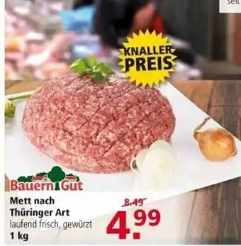 Multi Markt Bauern gut mett nach thüringer art Angebot