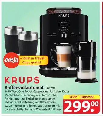 Famila Nord Ost Krups Kaffeevollautomat EA8298 Angebot