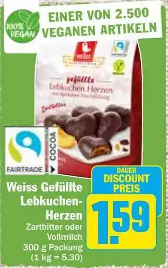 Hit Weiss gefüllte lebkuchen herzen Angebot