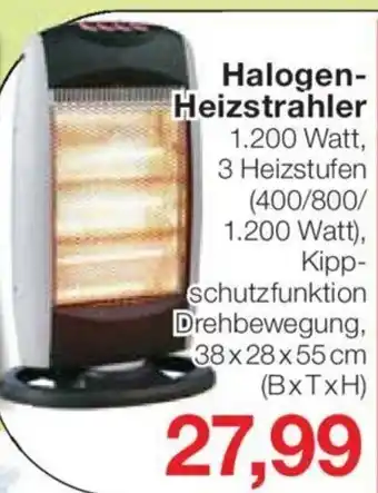 Jawoll Halogen Heizstrahler Angebot