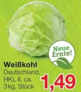 Jawoll Weißkohl Angebot