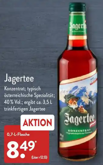 Aldi Nord Jagertee 0,7 L Flasche Angebot