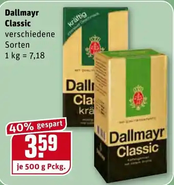 REWE Kaufpark Dallmayr Classic 500g Angebot