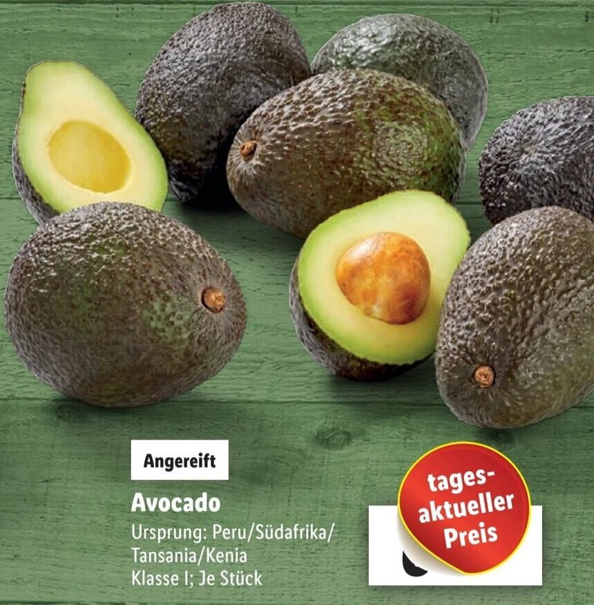 Avocado Angebot bei Lidl
