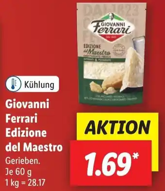 Lidl Giovanni Ferrari Edizione del Maestro 60 g Angebot