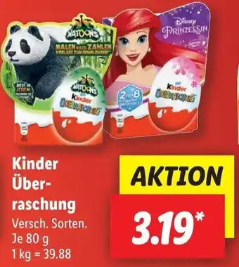 Lidl Kinder Überraschung 80 g Angebot