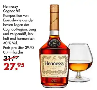 Galeria Markthalle Hennessy Cognac VS 0,7L Angebot