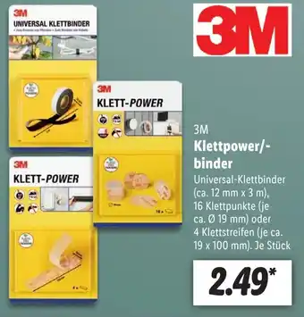 Lidl 3M Klettpower/binder Angebot