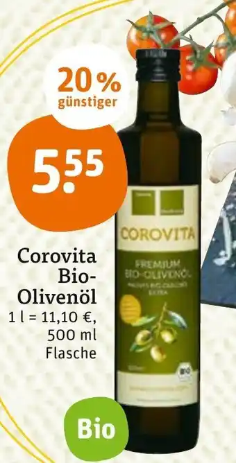 tegut Corovita Bio Olivenöl 500ml Angebot