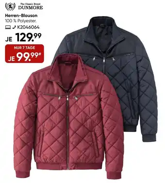 Galeria Dunmore Herren Blouson Angebot