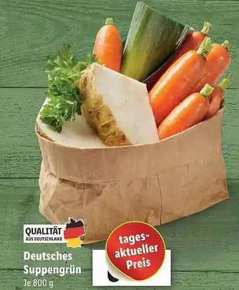 Lidl Deutsches suppengrün Angebot