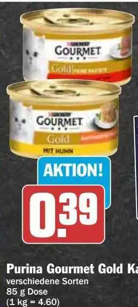 Hit Purina gourmet gold Angebot