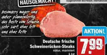 Hit Deutsche frische schweinerücken-steaks Angebot