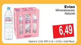 Getränke Göbel Evian mineralwasser Angebot