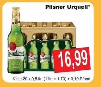 Getränke Göbel Pilsner urquell Angebot