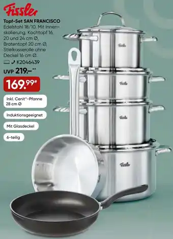 Galeria Fissler Topf Set San Francisco Angebot