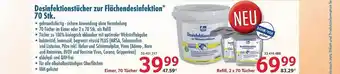 Selgros Desinfektionstücher zur Flächendesinfektion 70 Stk. Angebot