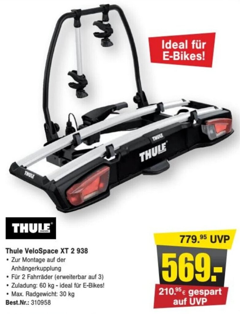 Thule velospace xt 2 stadler new arrivals