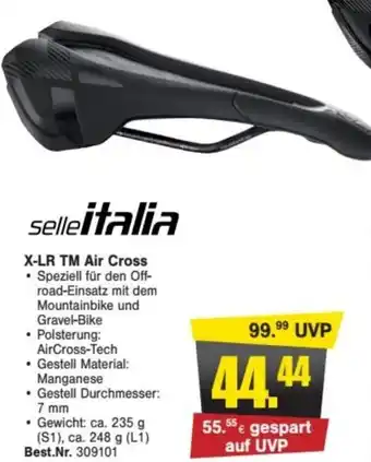 Zweirad Stadler Selle italia X-LR TM Air Cross Angebot