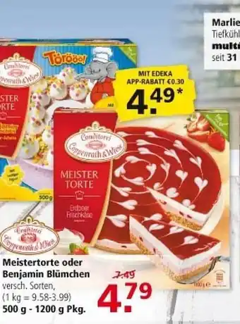 Multi Markt Meistertorte oder benjamin blumchen Angebot