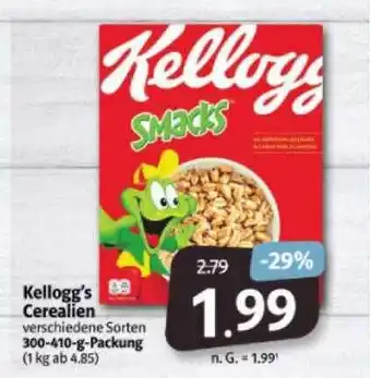 Markant Markt Kellogg's cerealien Angebot