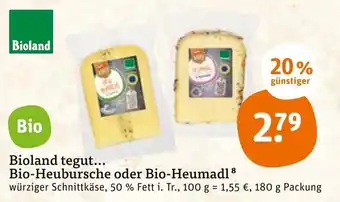 tegut Bioland Bio Heubursche oder Bio Heumadl 180g Angebot