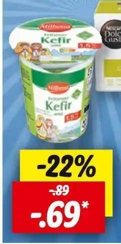 Lidl Milbona kefir Angebot