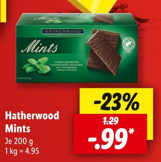Hatherwood mints Angebot bei Lidl