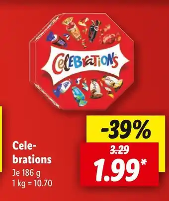 Lidl Celebrations pralinen Angebot