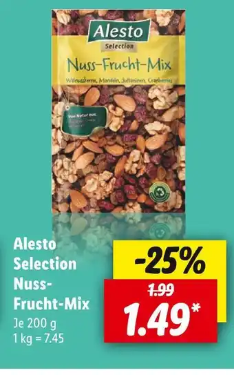 Lidl Alesto selection nuss-frucht-mix Angebot