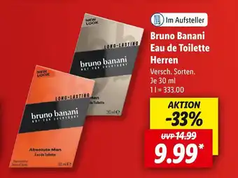 Lidl Bruno banani eau de toilette herren Angebot