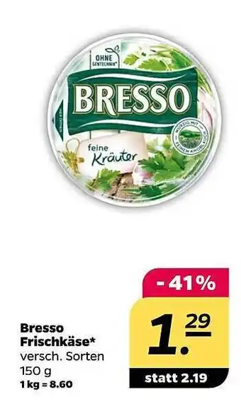 NETTO Bresso frischkäse Angebot