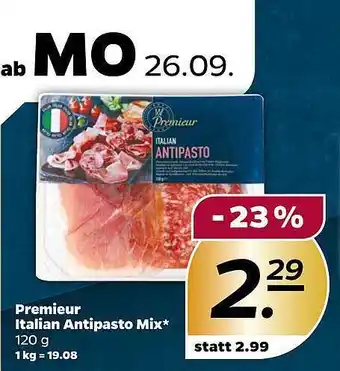 NETTO Premieur italian antipasto mix Angebot