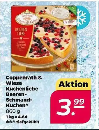 NETTO Coppenrath & wiese kuchenliebe beeren-schmandkuchen Angebot