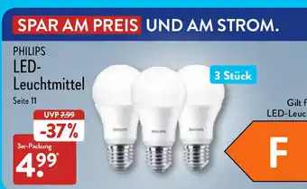 Aldi Nord PHILIPS Leuchtmittel  3st Angebot