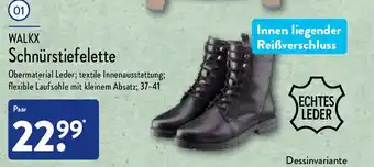 Aldi Nord WALKX Schnurstiefelette 37-41 Angebot