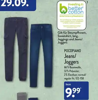 Aldi Nord POCOPIANO Jeans/Joggers 122-158 Angebot