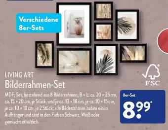 Aldi Nord Living Art Bilderrahmen-Set, 8st Angebot