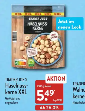 Aldi Nord Trader Joe's Haselnusskerne XXL 500g Angebot