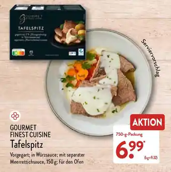 Aldi Nord Gourmet Finest Cuisine Tafelspitz 750g Angebot