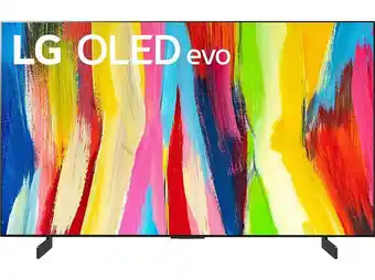 Saturn Lg oled42c27la oled tv (flat, 42 zoll / 107 cm, uhd 4k, smart tv, webos 22 mit thinq) Angebot