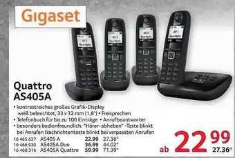 Selgros Quattro AS405A Angebot