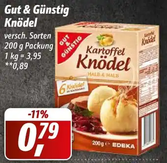 Simmel Gut & Günstig Knödel 200 g Packung Angebot