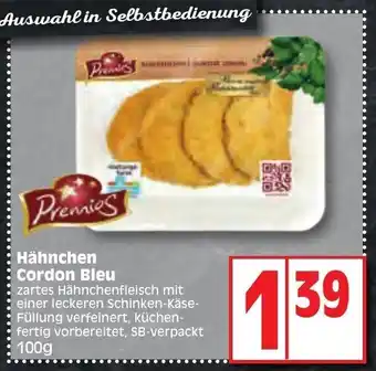 Edeka Hähnchen Cordon bleu 100 g Angebot