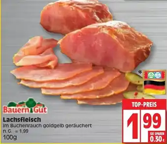 Edeka Bauern Gut Lachsfleisch 100 g Angebot