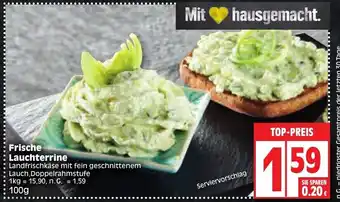 Edeka Frische Lauchterrine 100 g Angebot