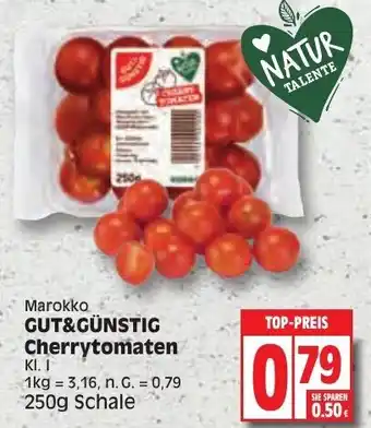 Edeka Gut & Günstig Cherrytomaten 250 g Schale Angebot