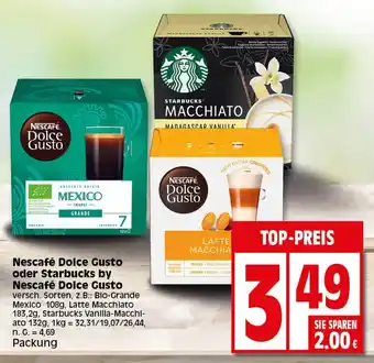 Elli Markt Nescafé Dolce Gusto oder Starbucks by Nescafé Dolce Gusto Angebot