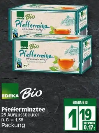 Elli Markt Edeka Bio Pfefferminztee Angebot