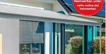 Netto Marken-Discount Terrassenüberdachung Angebot